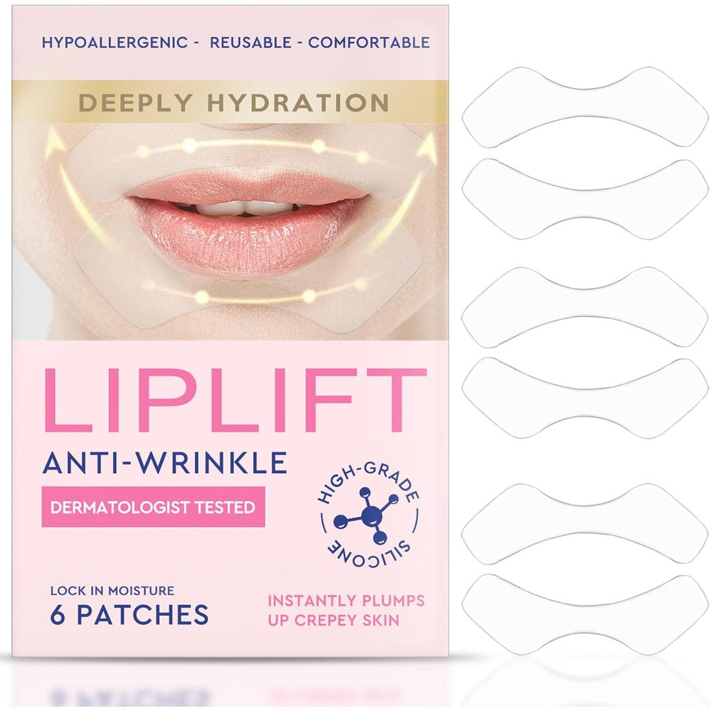 Uqwuqw anti-wrinkle lip patches pack front view