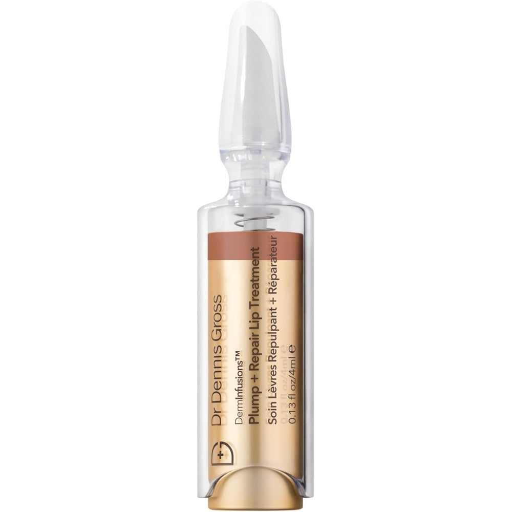 Dr. Dennis Gross DermInfusions Plump + Repair Tinted Lip Treatment Beige front view