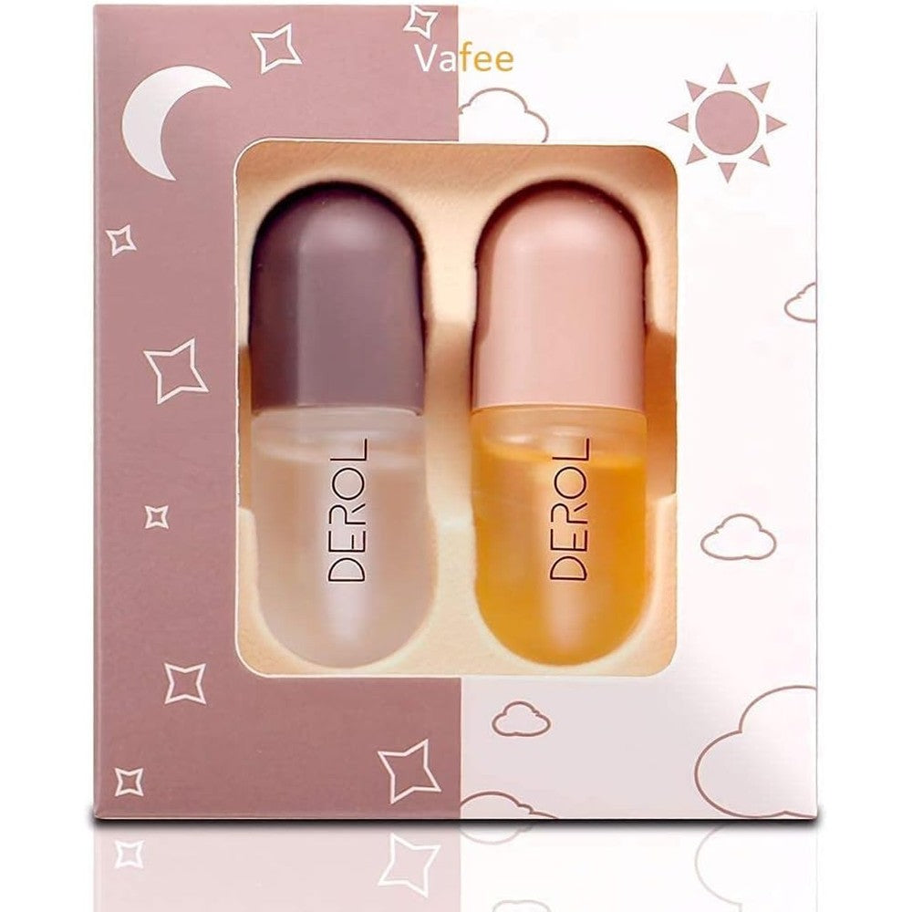 Vafee Derol Lip Plumper dual set front view packaging