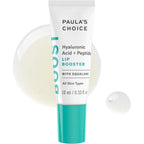 Paula's Choice Hyaluronic Acid and Peptide Lip Booster front view in teal tube