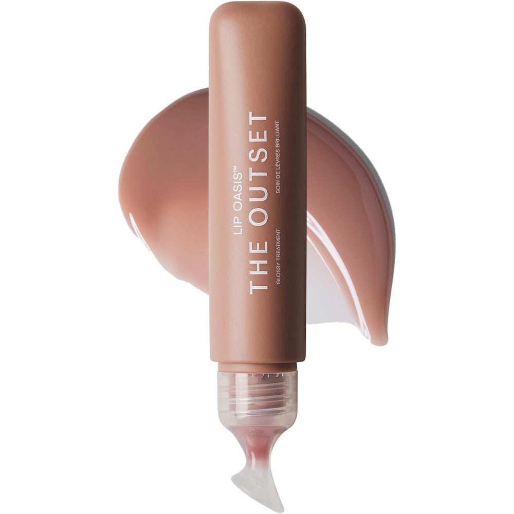 The Outset Lip Oasis Hydrating Lip Balm Dune front view