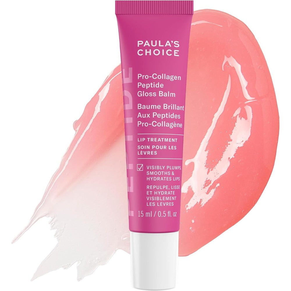 Paula's Choice Pro-Collagen Peptide Gloss Lip Balm front view packaging