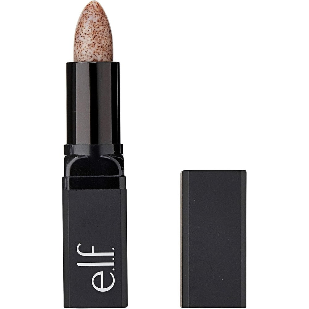 E.l.f. Lip Exfoliator Brown Sugar front view in lipstick packaging