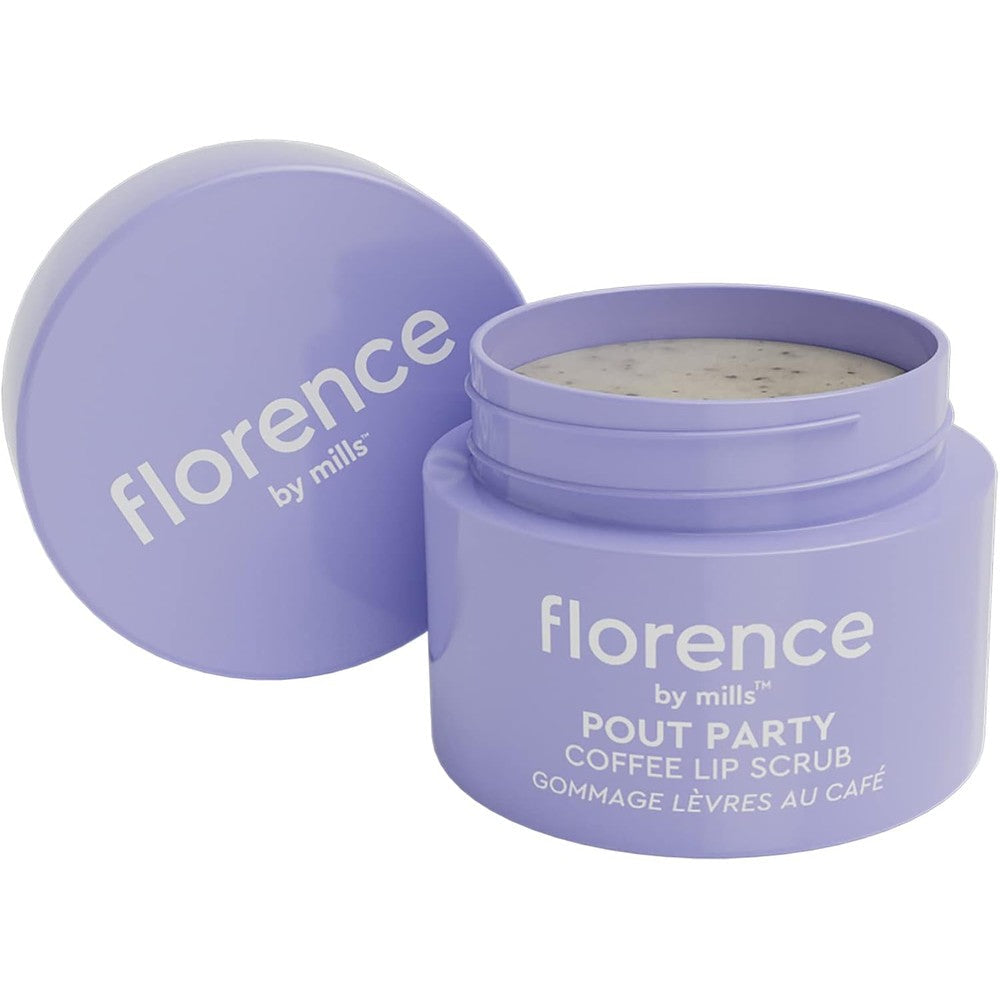 Florence By Mills Pout Party Coffee Lip Scrub container front view