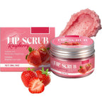 Dhgate raspberry lip scrub front view container