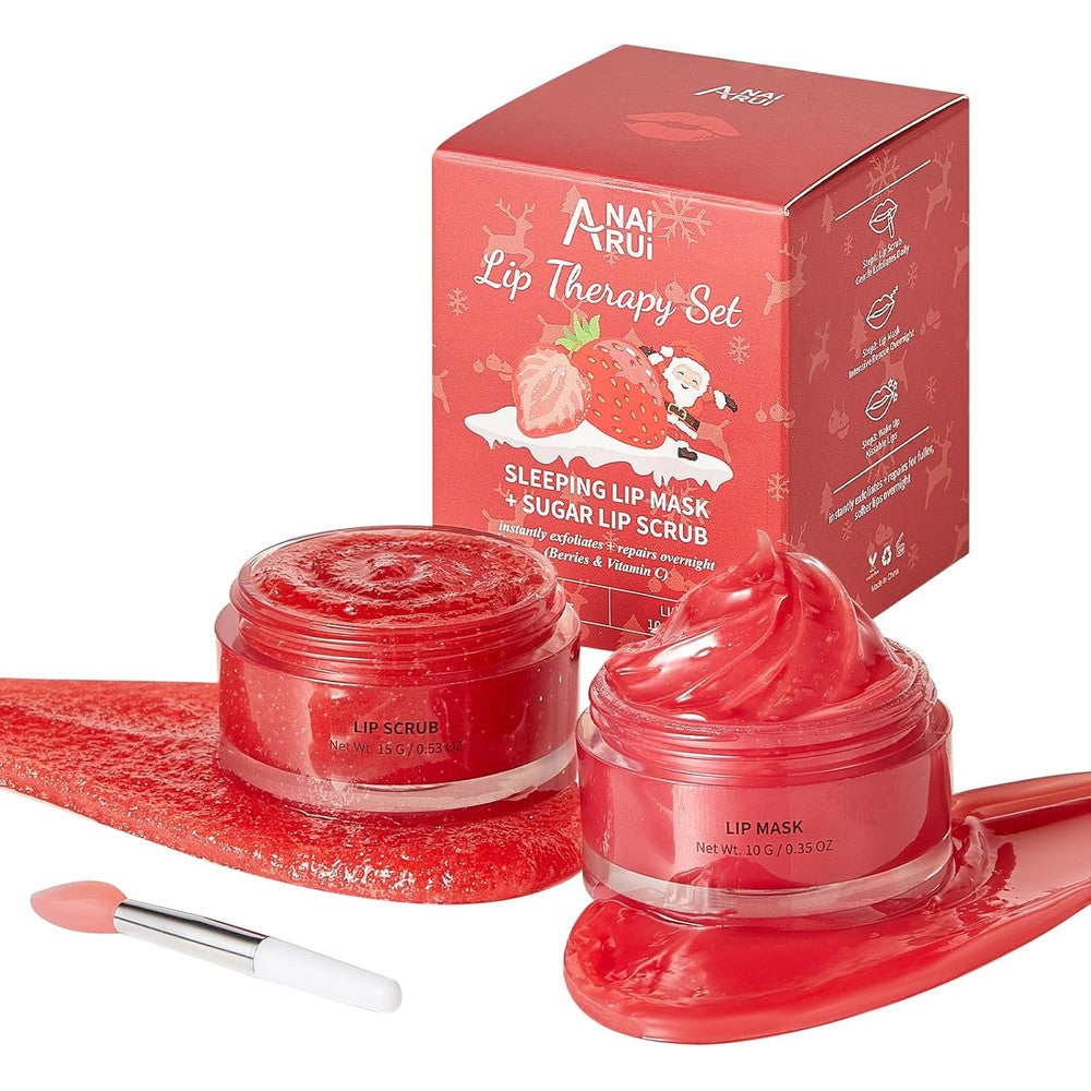 Anai Rui Lip Scrub and Mask Set front view