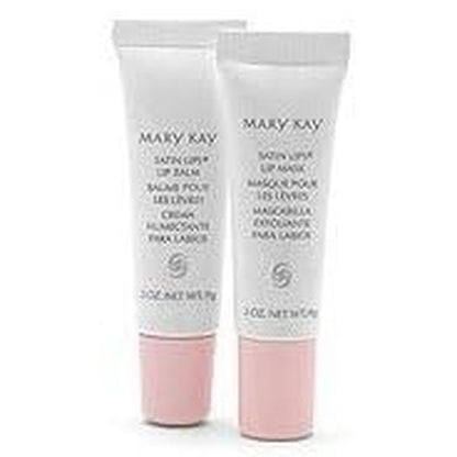 Mary Kay Satin Lips Set mask and balm front view