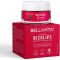 Bella Vita Organic Nicolips Lip Scrub front view jar packaging