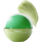 Fully Green Tomato Smoothie Sugar Lip Scrub front view packaging