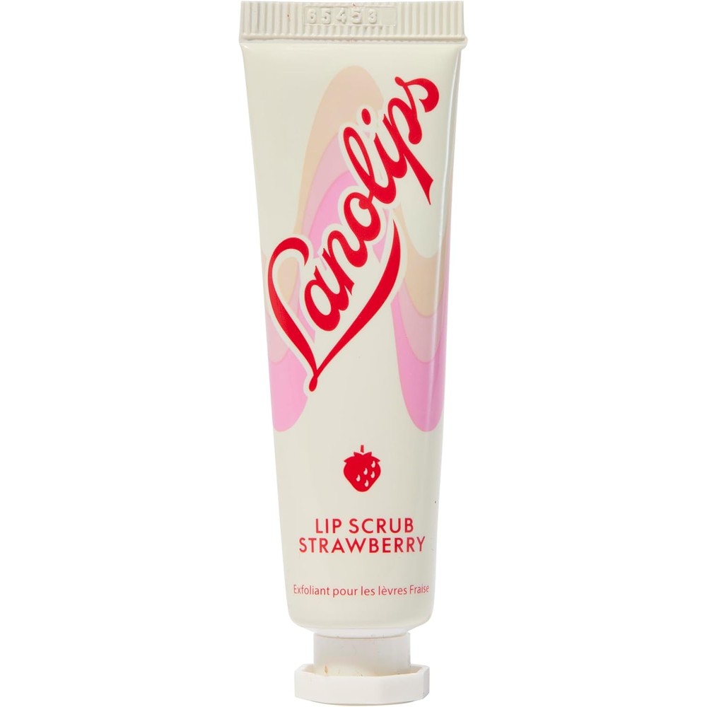 Lanolips Lip Scrub Strawberry front view packaging