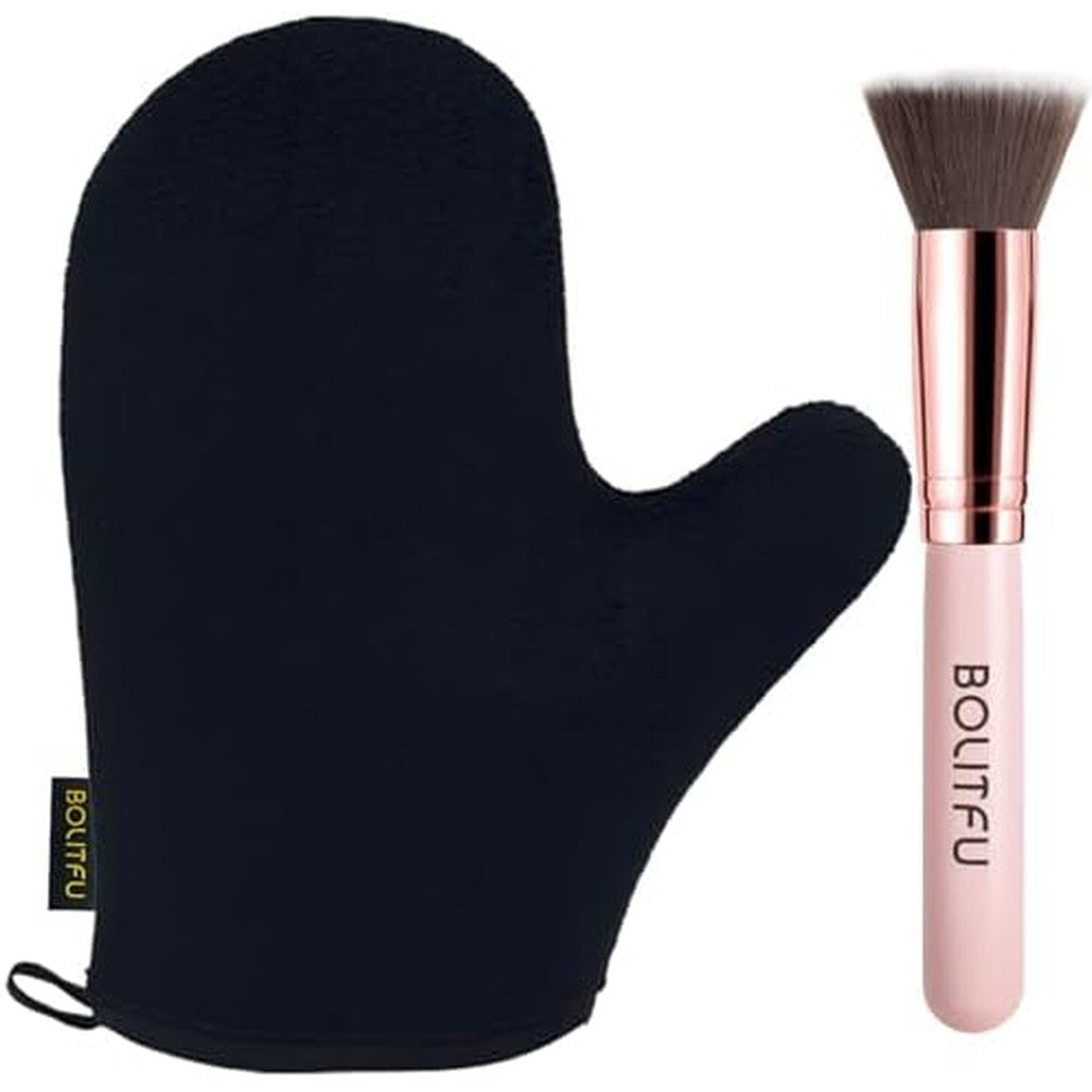 Lophe Bolitfu self tanning mitt applicator kit front view