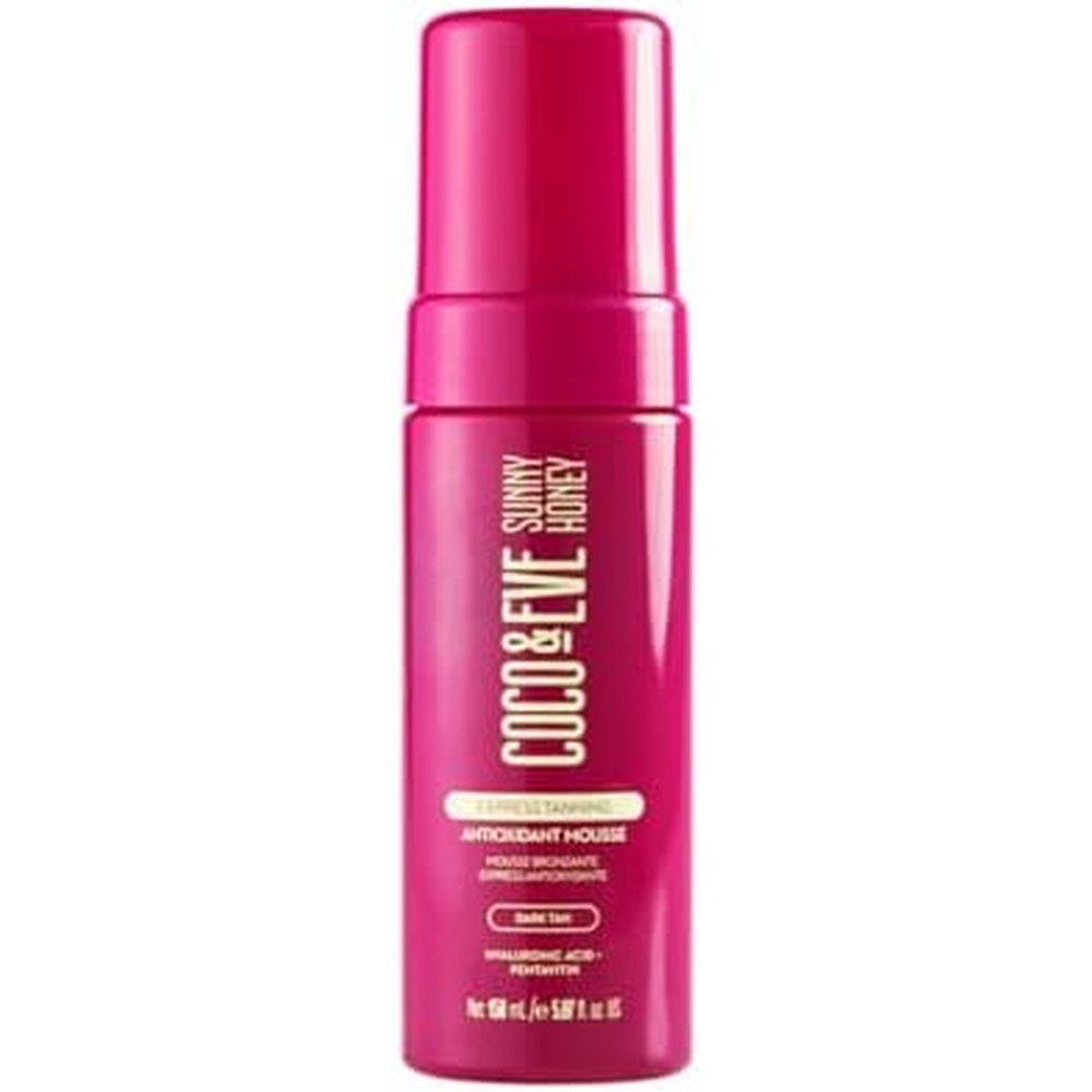 Coco & Eve Express Tanning Antioxidant Mousse 150ml bottle for instant bronze glow