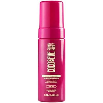 Coco & Eve Express Tanning Antioxidant Mousse 150ml bottle for instant bronze glow