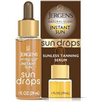 Jergens natural glow instant sun drops front view bottle