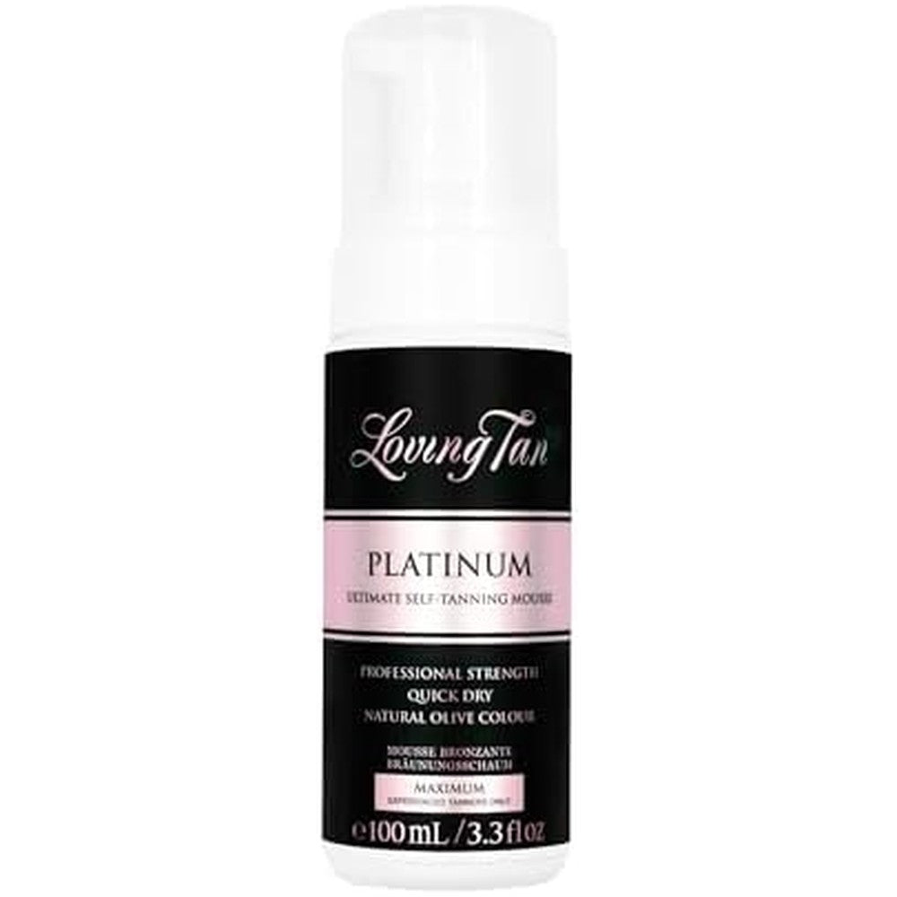 Loving Tan Platinum Ultimate Self Tanning Mousse front view