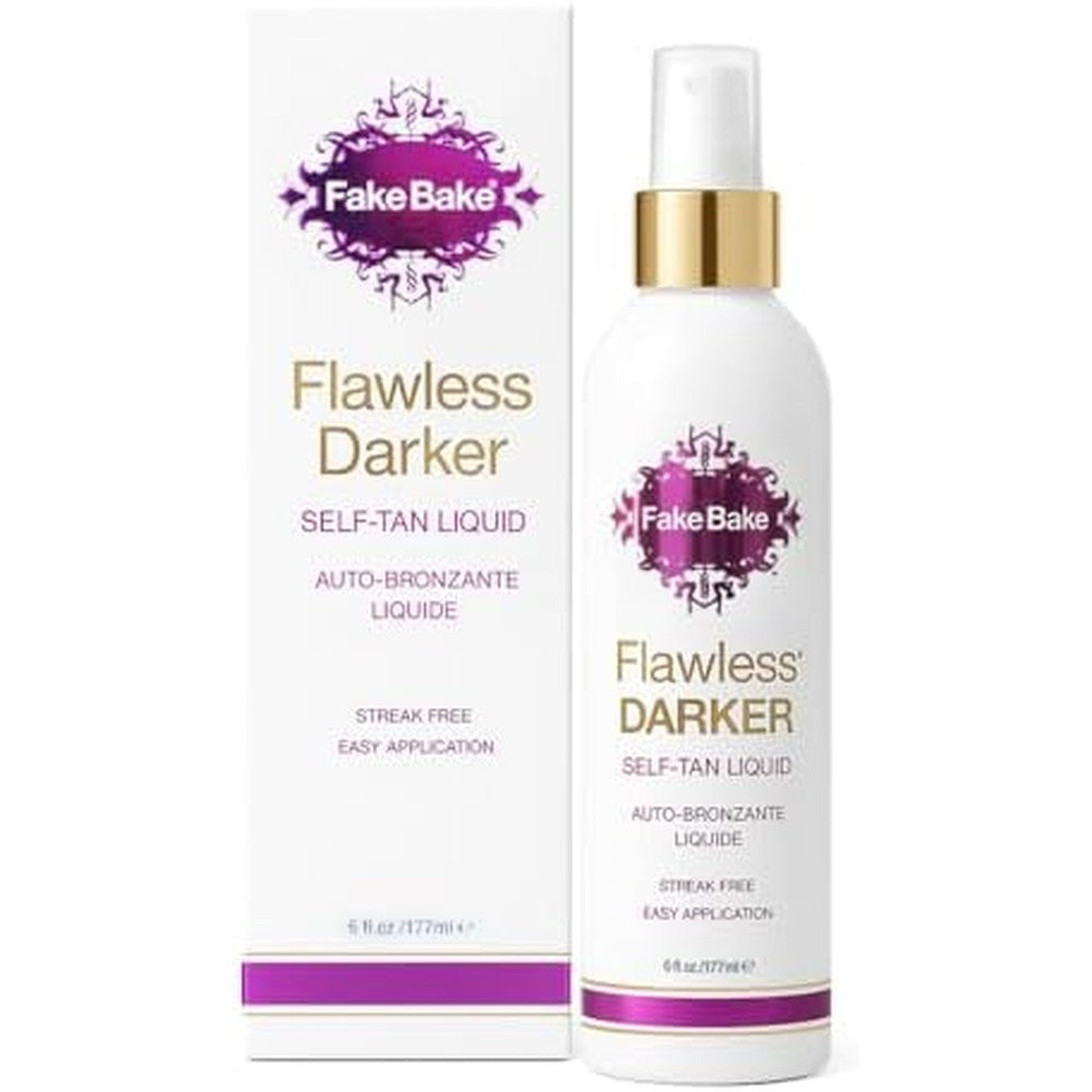 Fake Bake Flawless Darker Self Tanning Liquid bottle front view