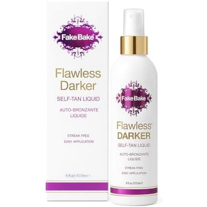 Fake Bake Flawless Darker Self Tanning Liquid bottle front view