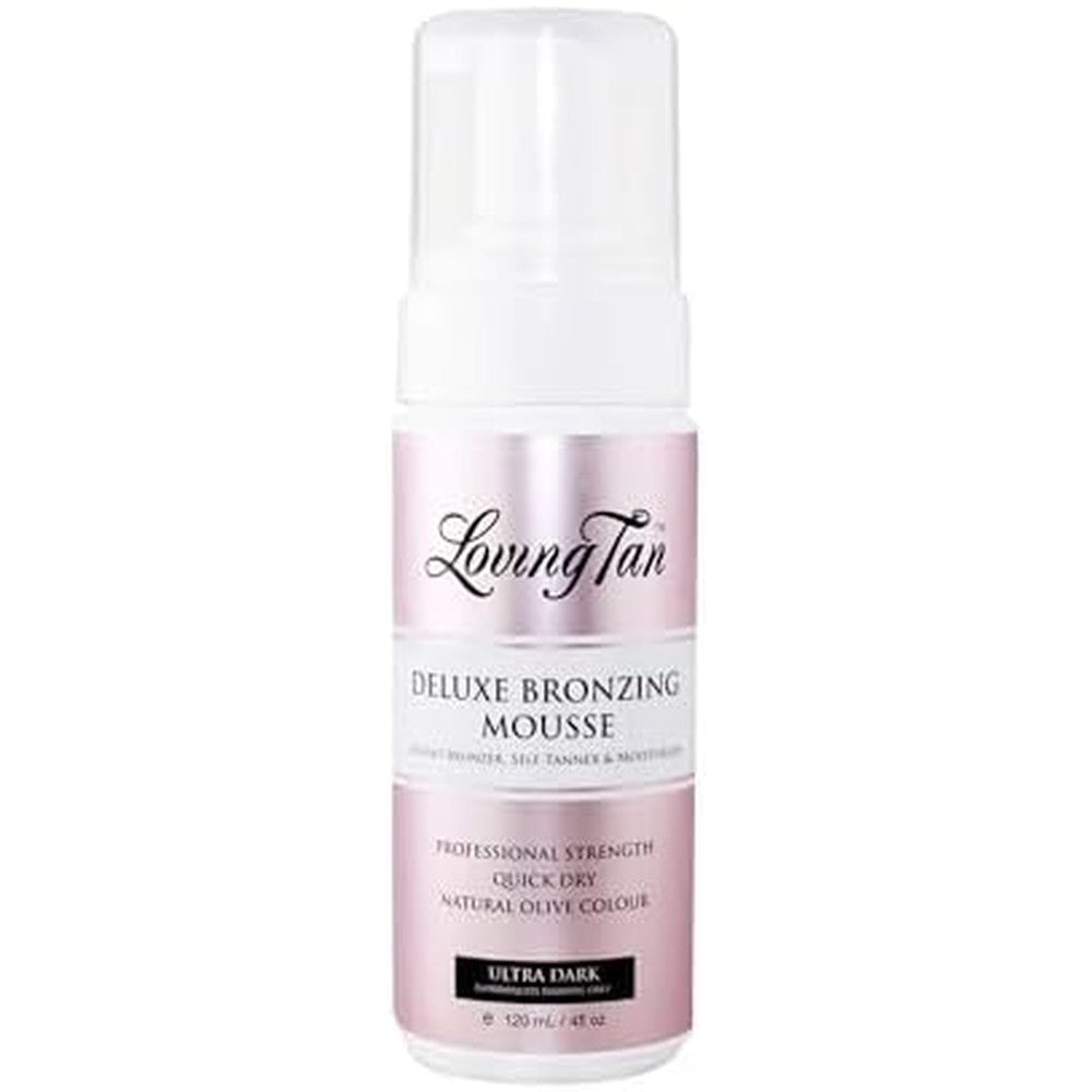 Loving Tan Deluxe Bronzing Mousse Ultra Dark bottle front view