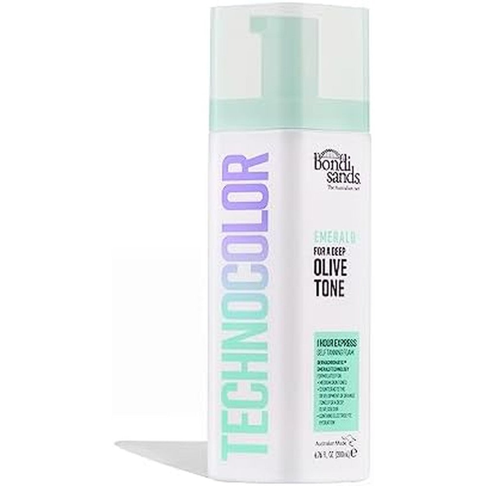 Bondi Sands Technocolor 1 Hour Express Self Tanning Foam bottle front view