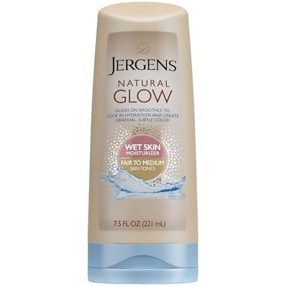 Jergens Natural Glow In Shower Moisturizer front view bottle