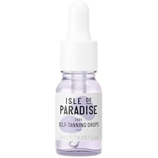 Isle of Paradise Mini Self Tanning Natural Glow Face Drops bottle front view