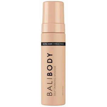 Bali Body Ultra Dark Self Tanning Mousse bottle front view