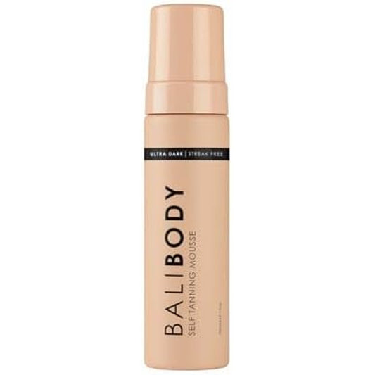 Bali Body Ultra Dark Self Tanning Mousse bottle front view