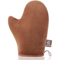 G Gaiyah self tanning mitt applicator front view in brown