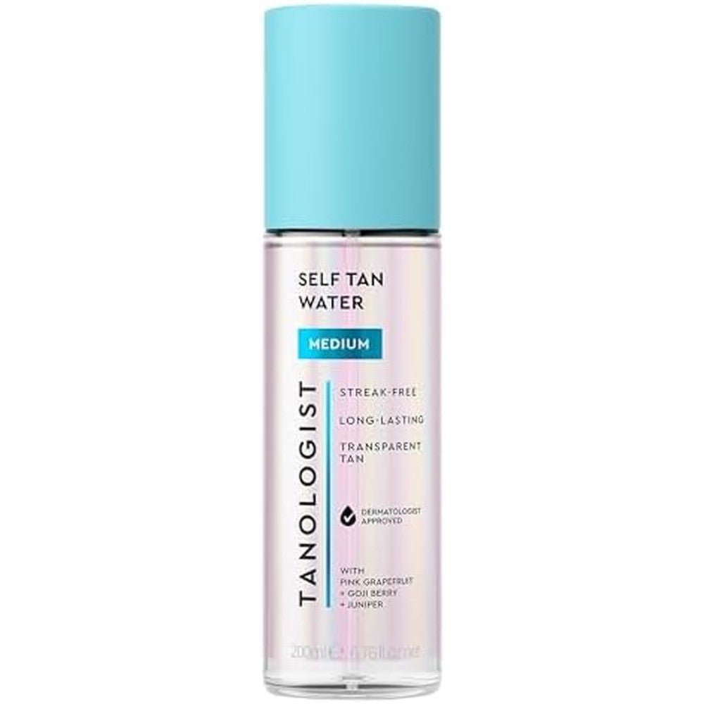 Tanologist Medium Self Tan Water 6.76 Fluid Ounce bottle front view