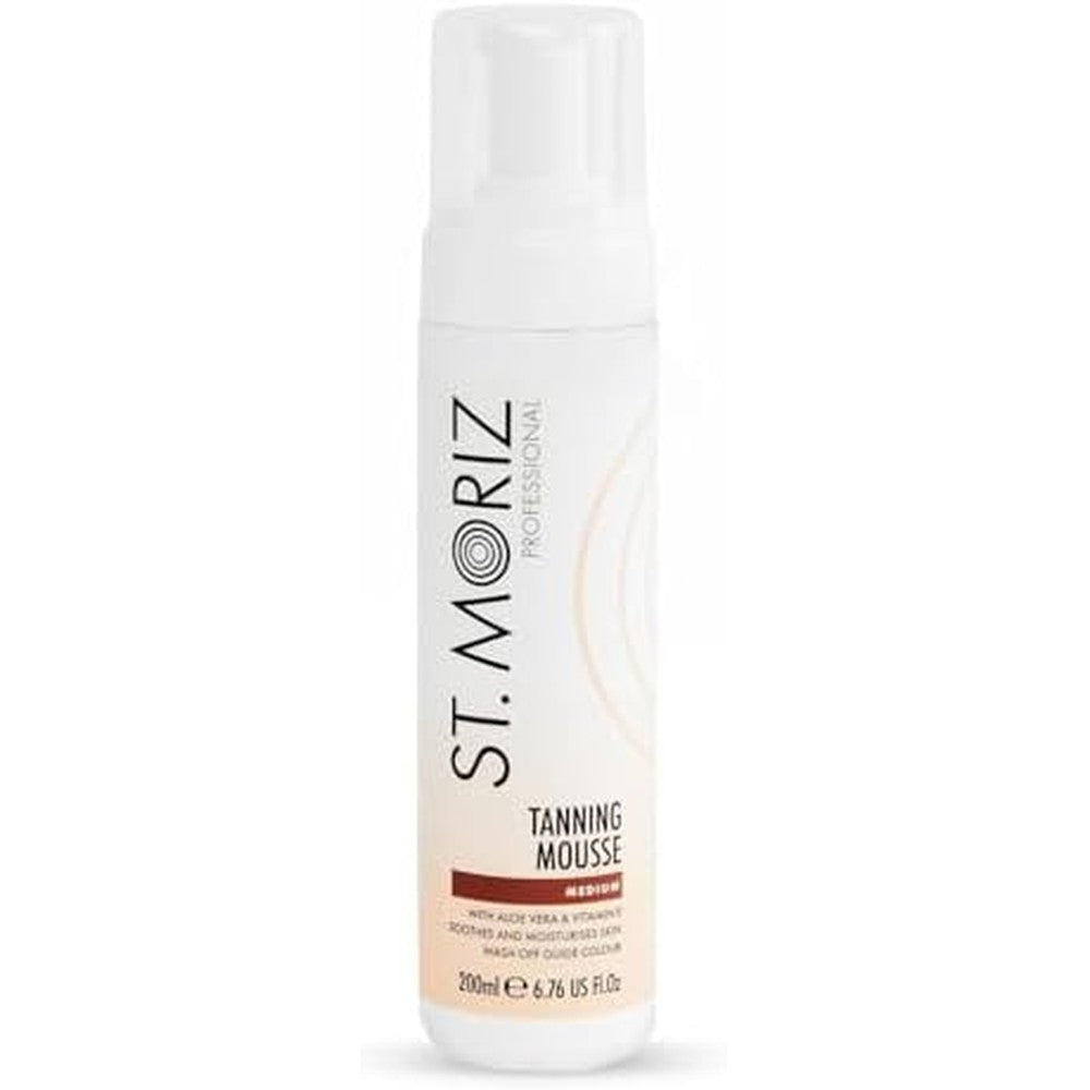 St. Moriz Professional Medium Self Tanning Mousse front view bottle