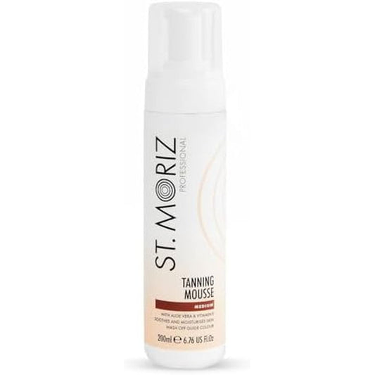 St. Moriz Professional Medium Self Tanning Mousse front view bottle