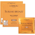 L'Oreal Paris Sublime Bronze Self Tanning Towelettes front view packaging