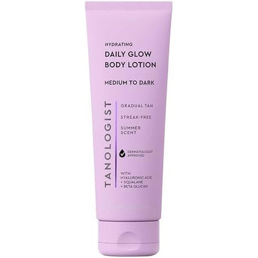 Tanologist Hydrating Daily Glow Body Lotion bottle front view