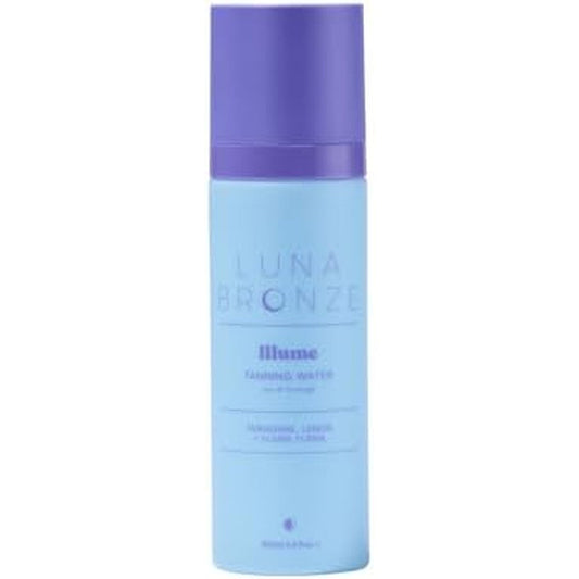 Luna Bronze Illume Tanning Water front packaging bottle view
