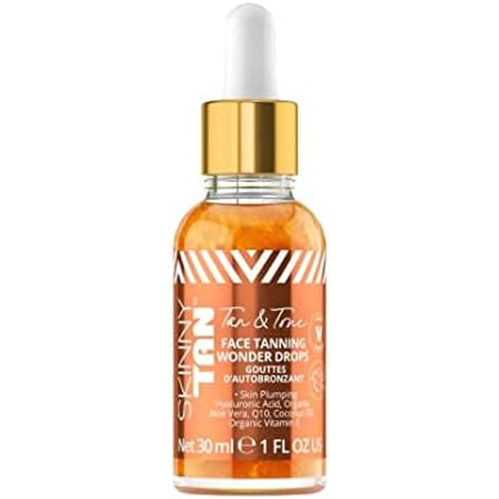 Skinny Tan Tan and Tone Face Tanning Drops bottle front view