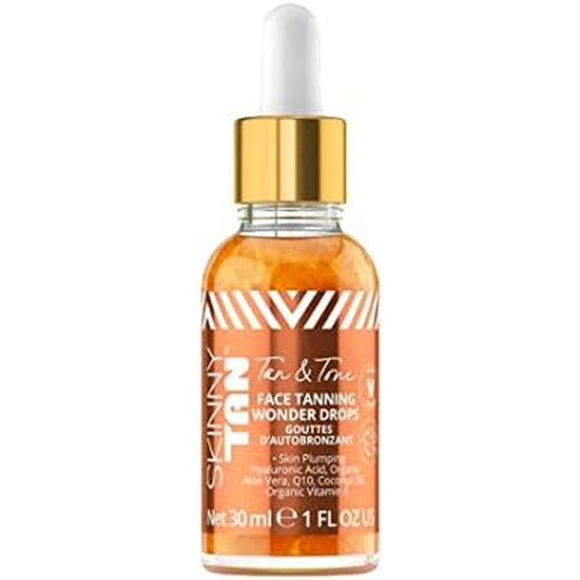 Skinny Tan Tan and Tone Face Tanning Drops bottle front view