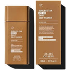 Allies of Skin daily sunscreen SPF 50 self tanner front view packaging