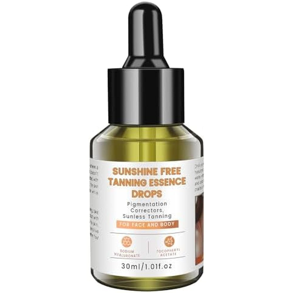 Pipige Sunless Tanning Drops bottle front view for face and body