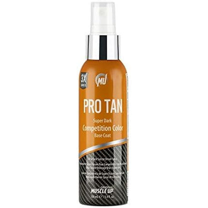 Mjdiva Pro Tan Super Dark Competition Color Base Coat bottle front view