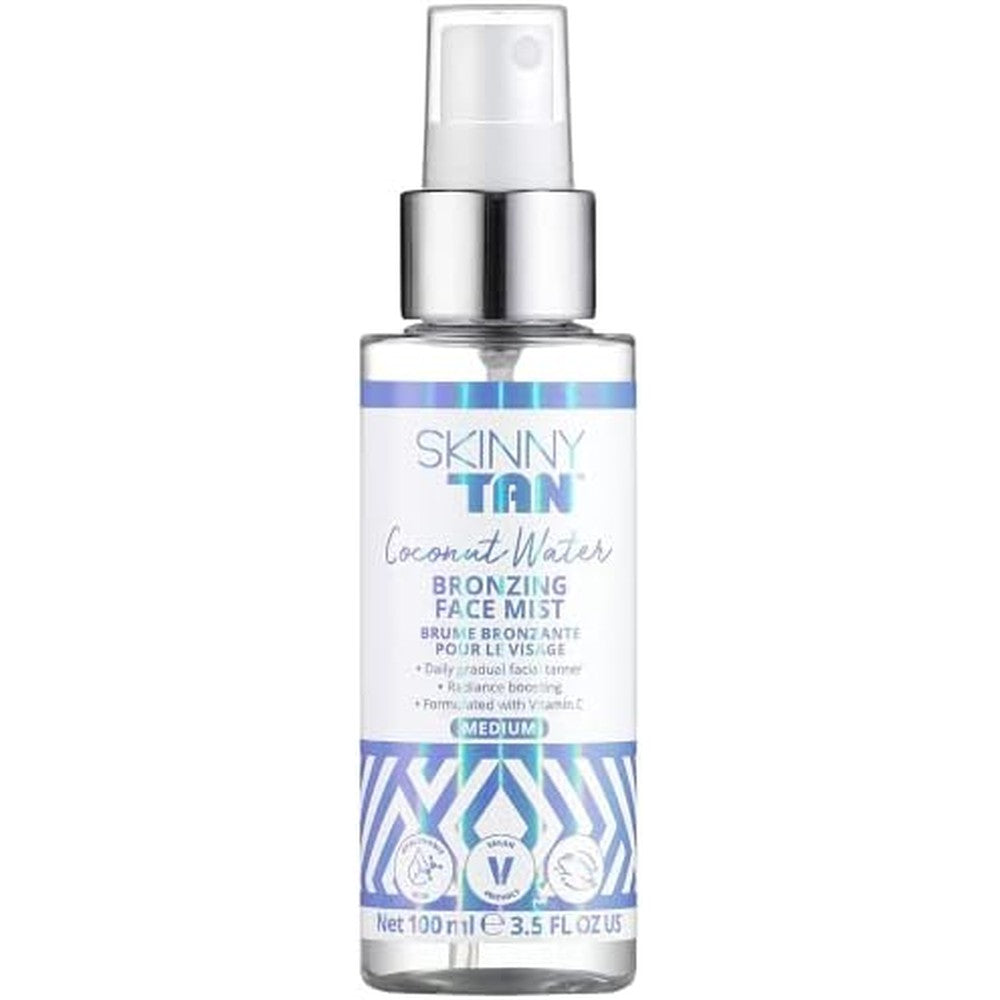 Skinny Tan Coconut Water Self Tanning Face Mist front view bottle