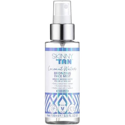 Skinny Tan Coconut Water Self Tanning Face Mist front view bottle