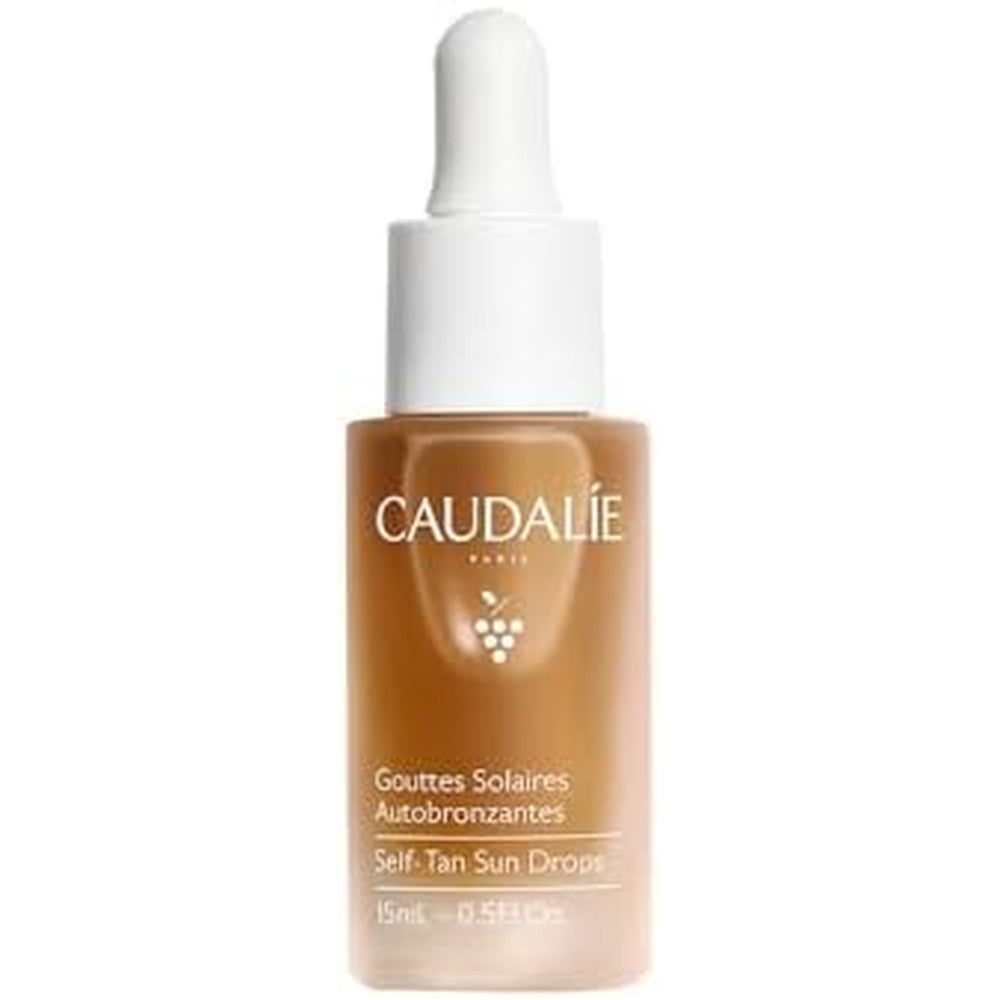 Caudalie Self-Tan Sun Drops 15ml bottle front view