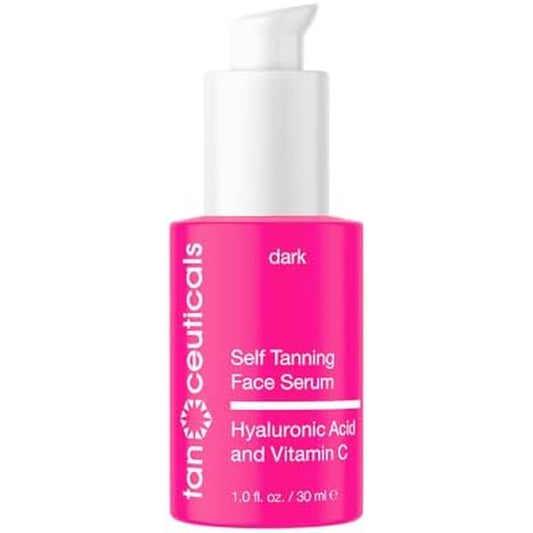 Tanceuticals Self Tanning Face Serum Dark bottle front view