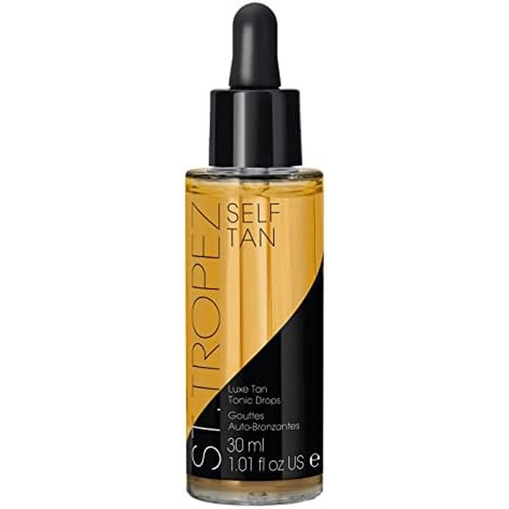 St. Tropez Luxe Tan Tonic Glow Drops bottle front view