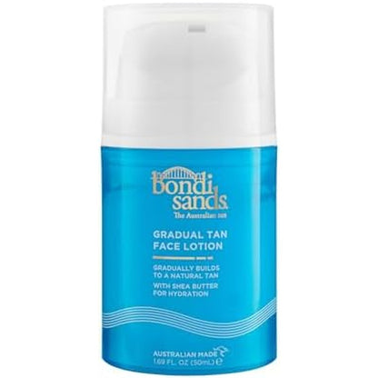 Bondi Sands Gradual Tan Face Lotion front view 50ml bottle
