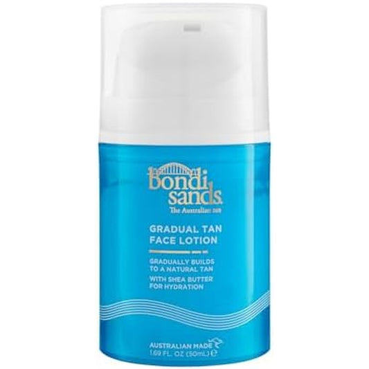 Bondi Sands Gradual Tan Face Lotion front view 50ml bottle