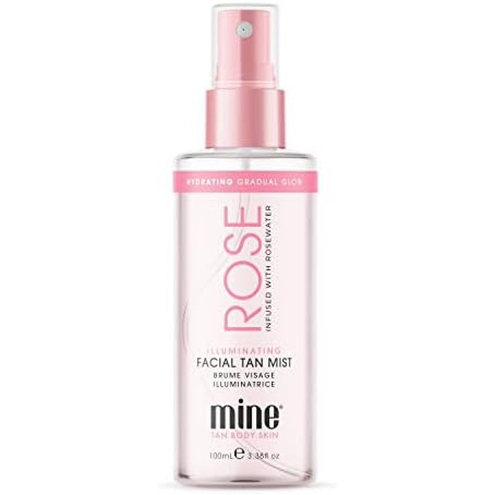 Minetan Rose Illuminating Facial Tan Mist front view