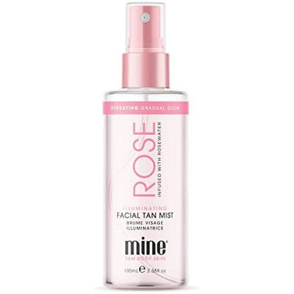 Minetan Rose Illuminating Facial Tan Mist front view