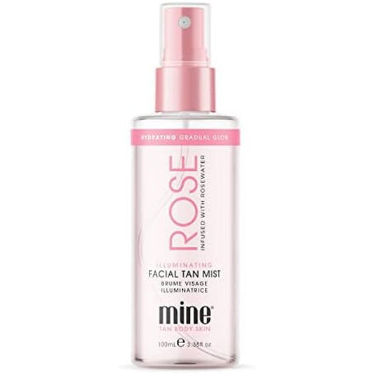 Minetan Rose Illuminating Facial Tan Mist front view