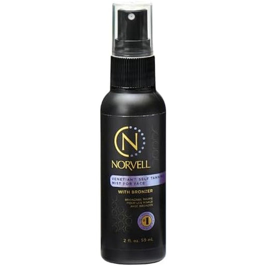 Norvell Venetian Sunless Self Tanning Mist for Face front view bottle